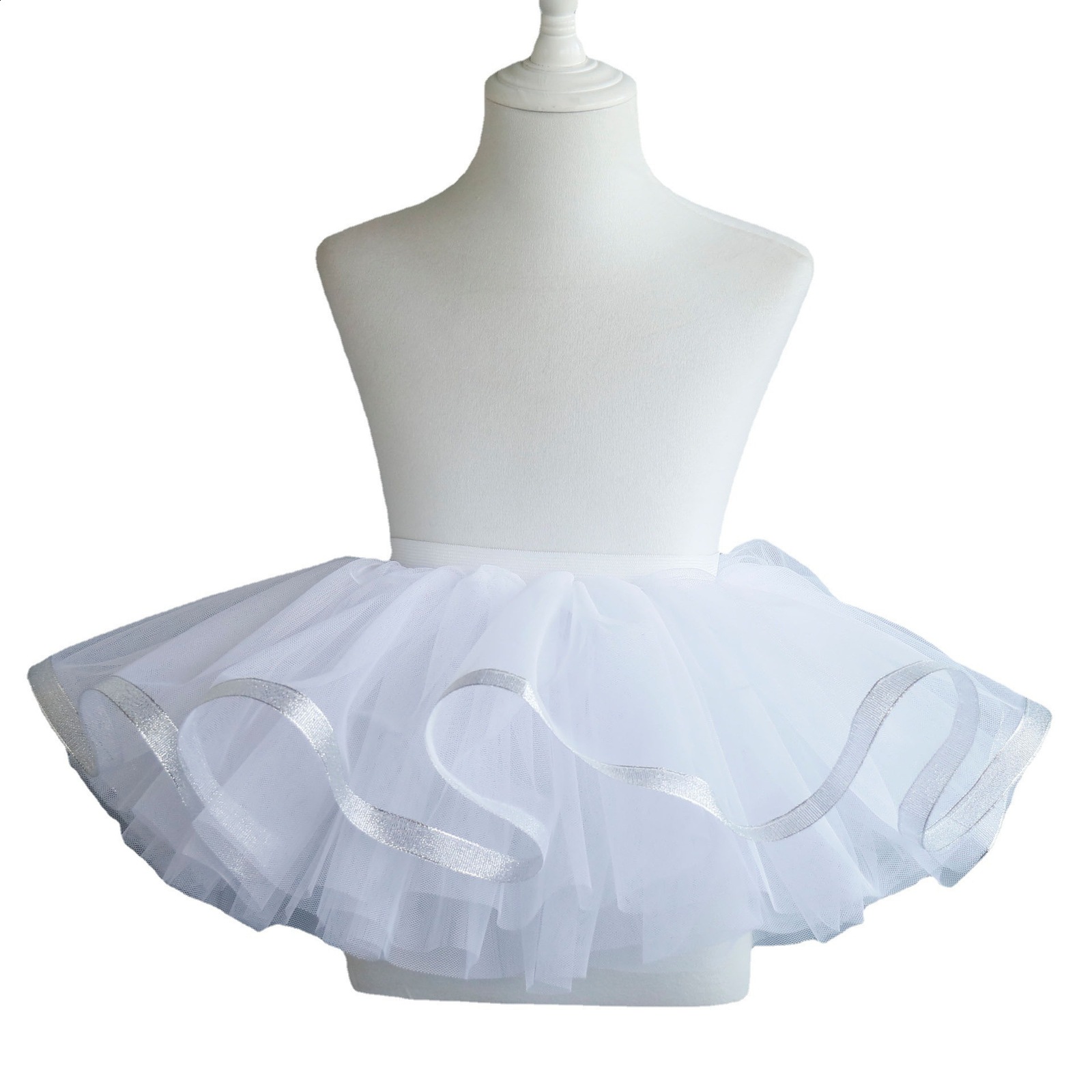 Girls Red Ballet Tutu Dress Kids Dance Leotards Baby Stage Dancewear Costume Party Wear Children Skirt for Performance 250905