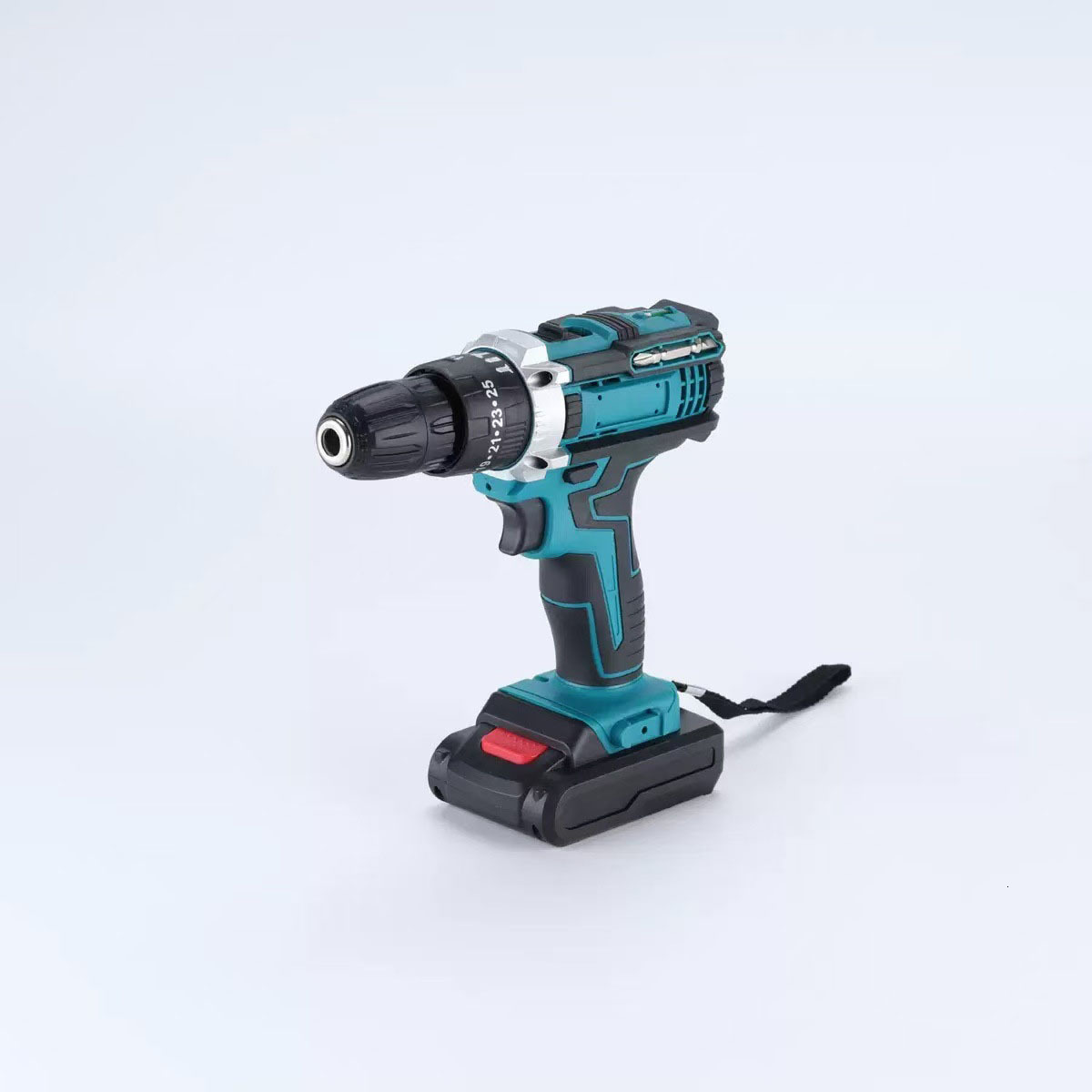 Household multifunctional 21V rechargeable impact drill lithium battery hand drill electric screwdriver drill set 260605