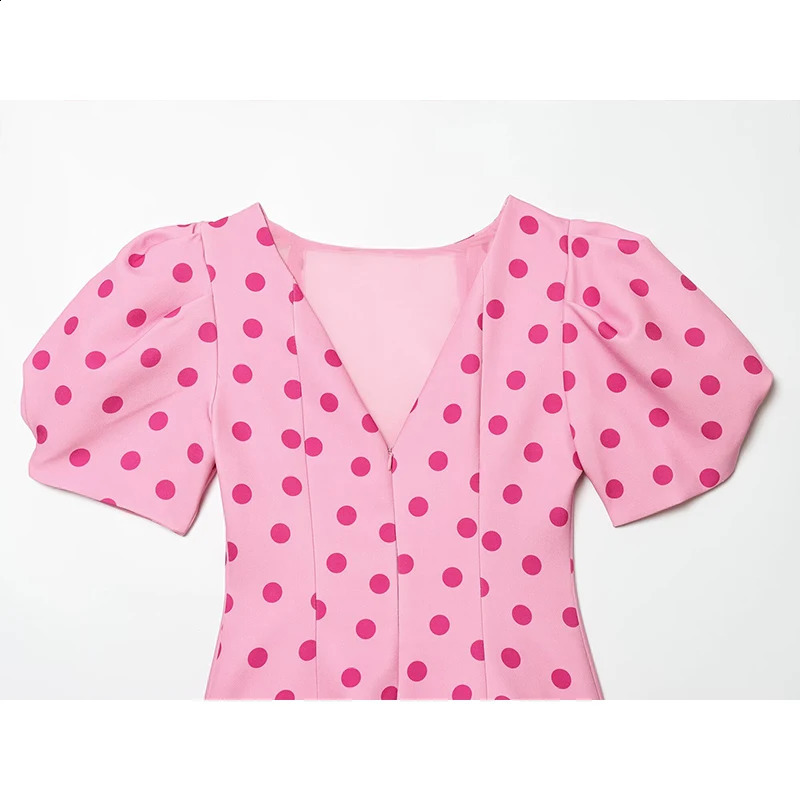 Summer Womens Shirts 2026 Elegant Womens Polka-Dot Blouses Chic Summer Street Travel Joker Fashion Shirts Tops 260618 - view 7