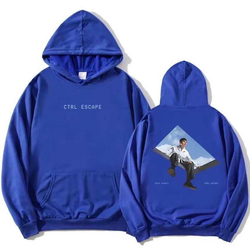 Hoodies JOHN SUMMIT CTRL ESCAPE Fashion Singer Design Graphic Print Pullovers Women Men Clothing Casual Fleece Hooded Sweatshirt H260622 - view 3