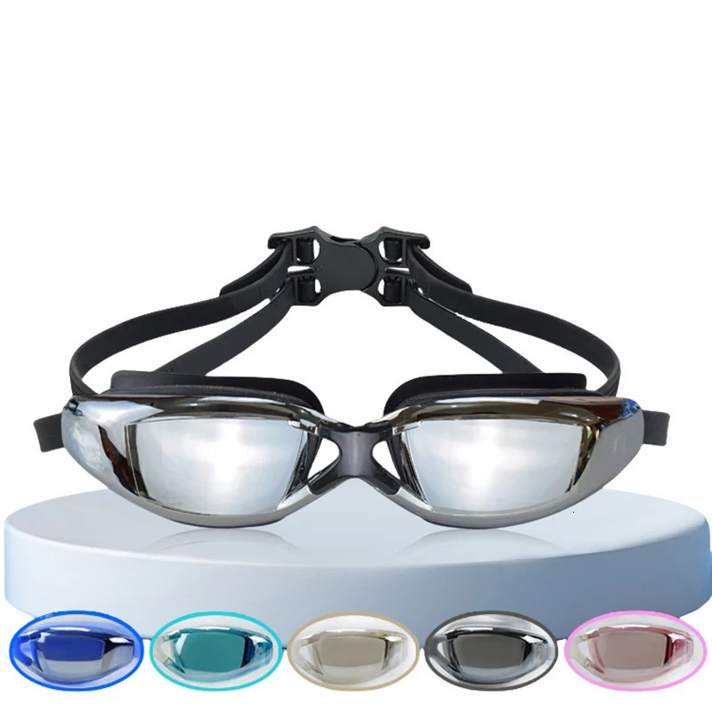 Adults Myopia Swimming Goggles for Men Women UV Shield AntiFog Waterproof Plating Lens Water Sports Swim Pool Eyewear Glasses 260622 - view 6