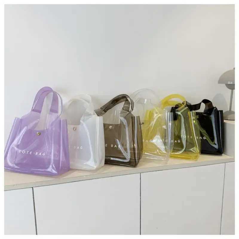PVC Clear Fi Shoulder Bag Womens Transparent Tote Bag PVC Daily Commute Bag Clear Shoulder Bag X260623 - view 7