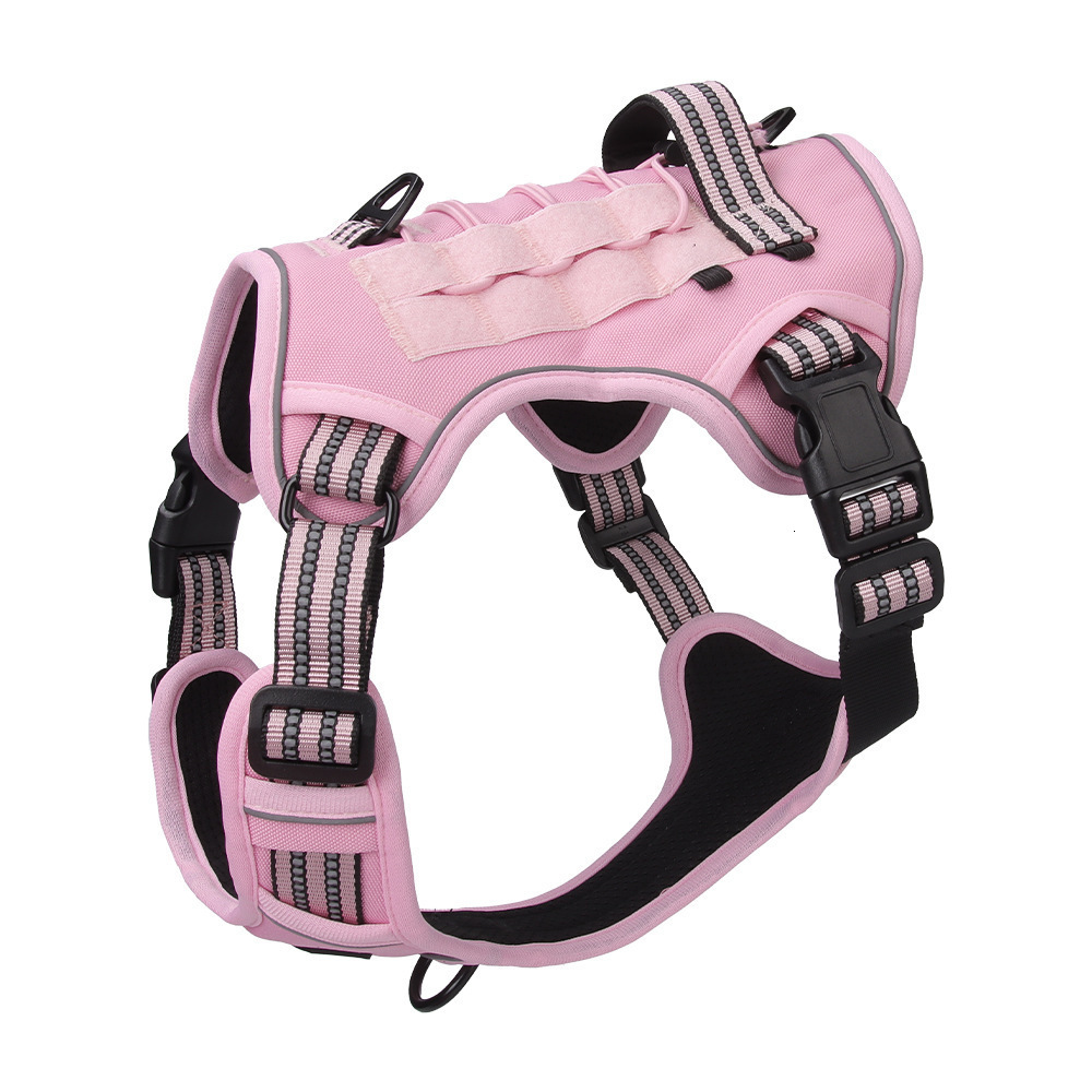 No Pull Dog Harness Adjustable Soft Padded Pet Vest with Easy Control Handle 260402