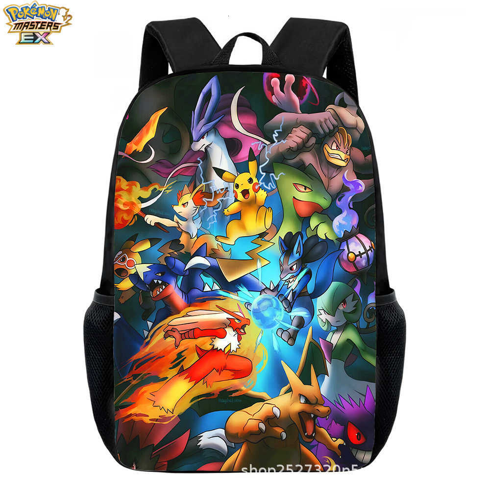 Pokmon Pikachu student backpack Pokmon school bag Pokmon backpack L260623LB8X - view 4