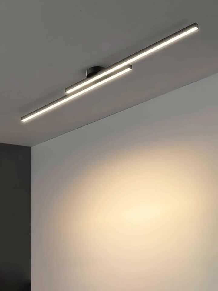 Modern minimalist household LED wall-mounted bedside lamp for living room and bedroom, long-shaped decorative lighting for creating an atmosphere H260