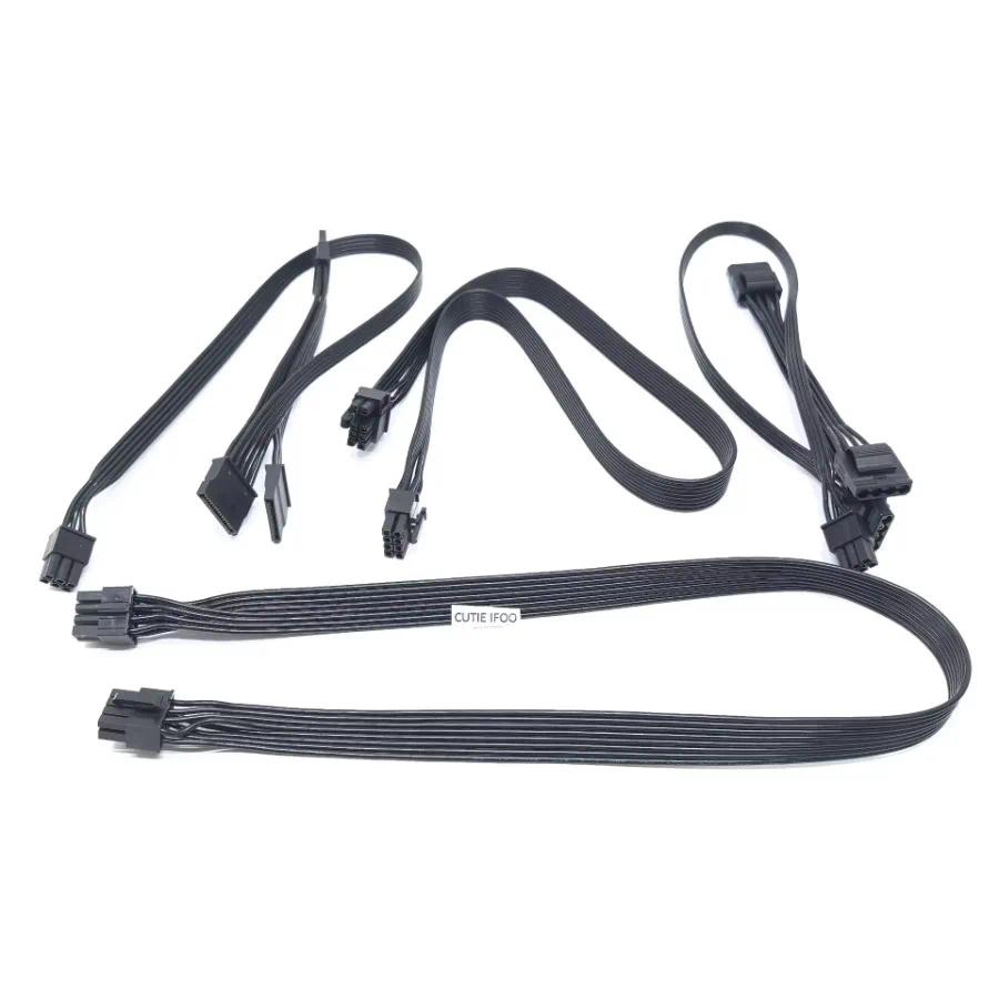 8/6P To GPU8(6+2)pin CPU8pin(4+4pin) SATA IDE Molex Power Cable for Gigabyte Zhansheng 2 P750GM P850GM P1000GM Module