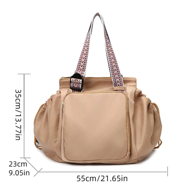 Sport Versatile Backpack Gym Yoga Fitness Bag Large Drawstring Handbag Shoulder Women Tote Outdoor Shopping Rucksack Mommy Bag 260622CJ - view 7