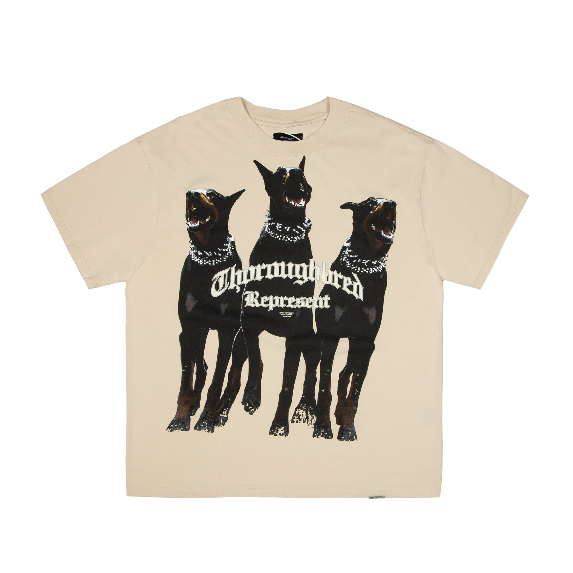 Men and Women Vintage American Doberman Print Short Sleeve T-Shirt Oversized Summer Loose Casual Couple Round Neck Top Clothes