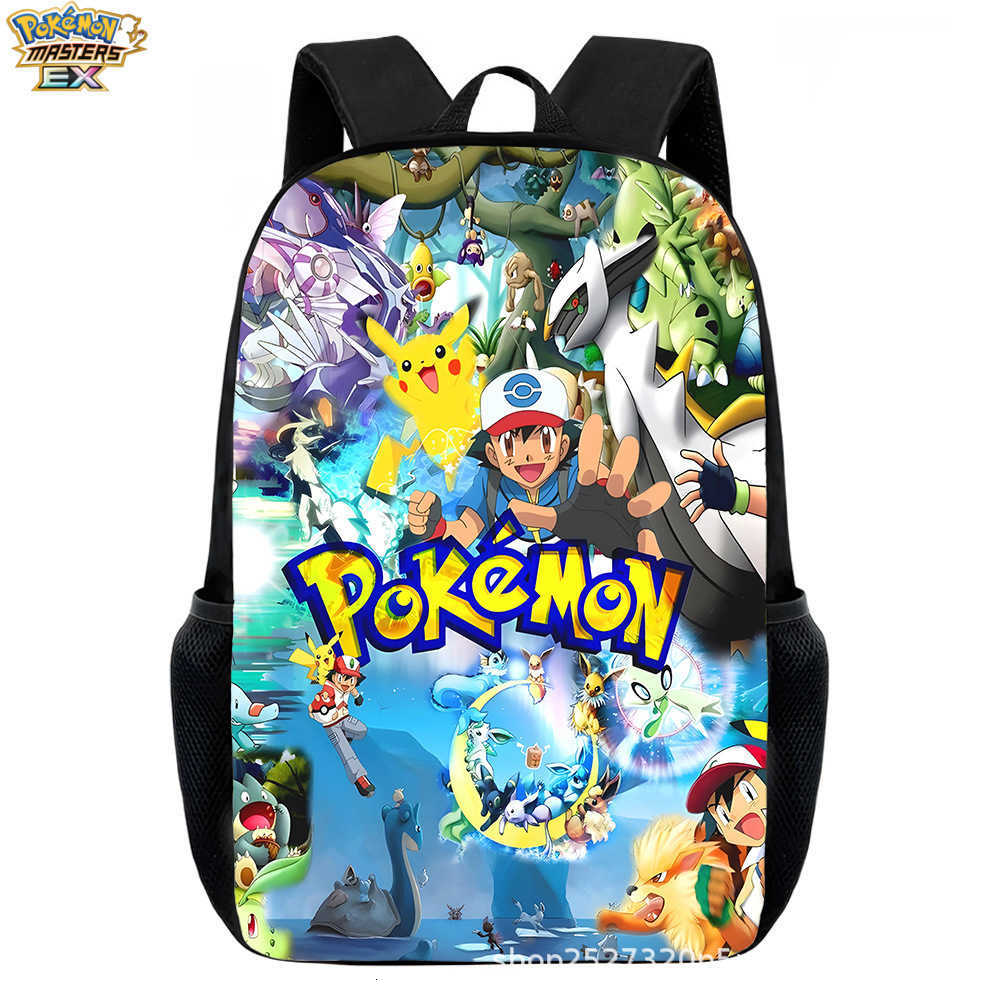 Pokmon Pikachu student backpack Pokmon school bag Pokmon backpack L260623LB8X - view 6