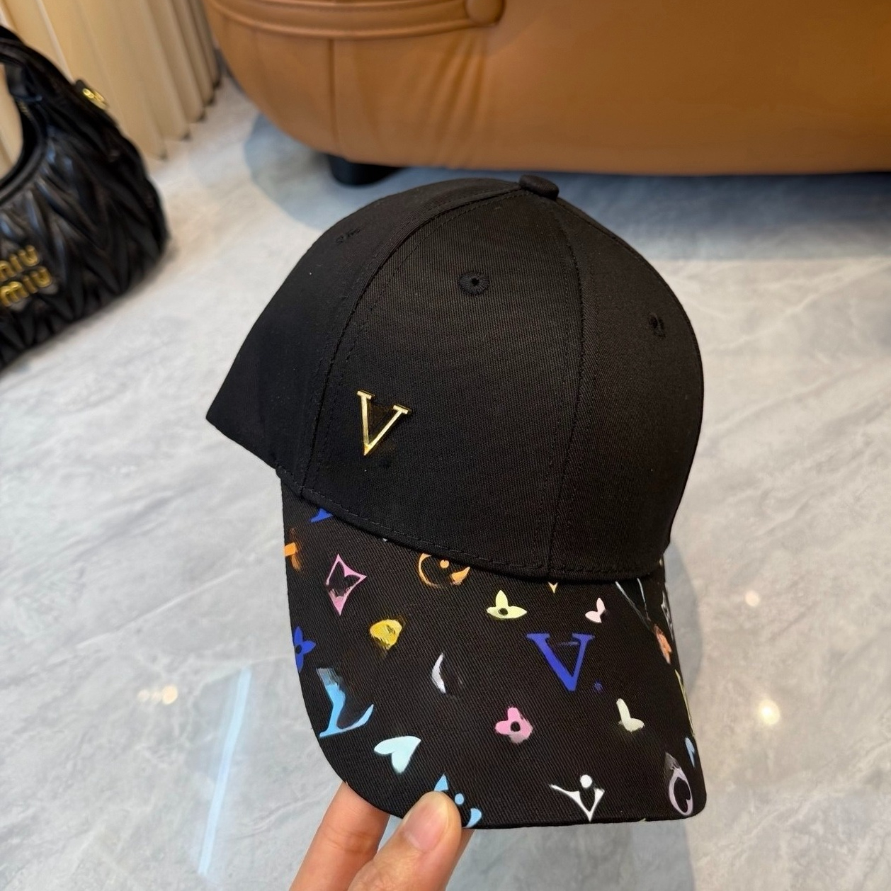 Designer Baseball Hat Woman Fashion Luxury Snapback Sun Cap Classic Letter Embroidery Summer Brown Canvas High Quality Hat