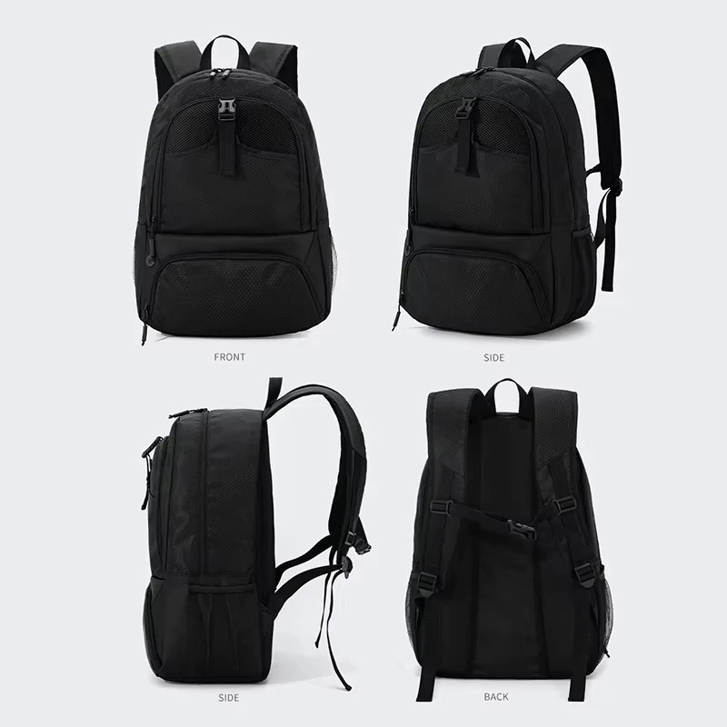 Sports Gym Fitness Yoga Backpack with Shoes Pocket Outdoor Large Camping Hiking Basketball Bag Capacity Soccer Equipment Pack 260622CJ - view 5