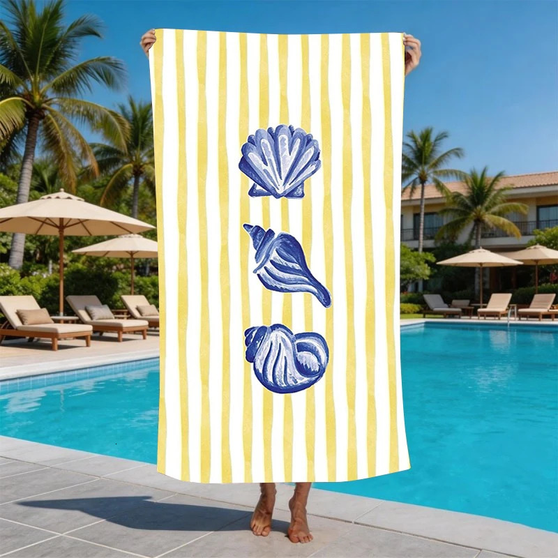 Tropical Hawaiian Hibiscus Microfiber Beach Towel Oversized Extra Large Sand Free Pool Towels Quick Dry Super Absorbent Swim 260622 - view 4