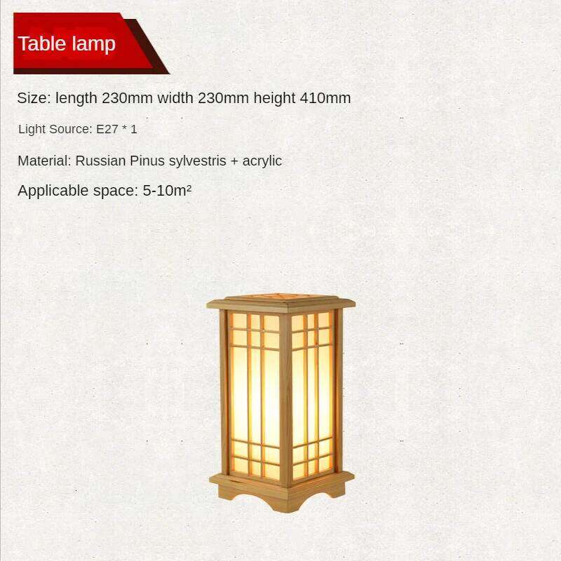 SANDYHA Japanese style wood Floor Lamp bedroom decoration standing lamps for Living Room led lights Study Lighting Square design 26Y0624 - view 7