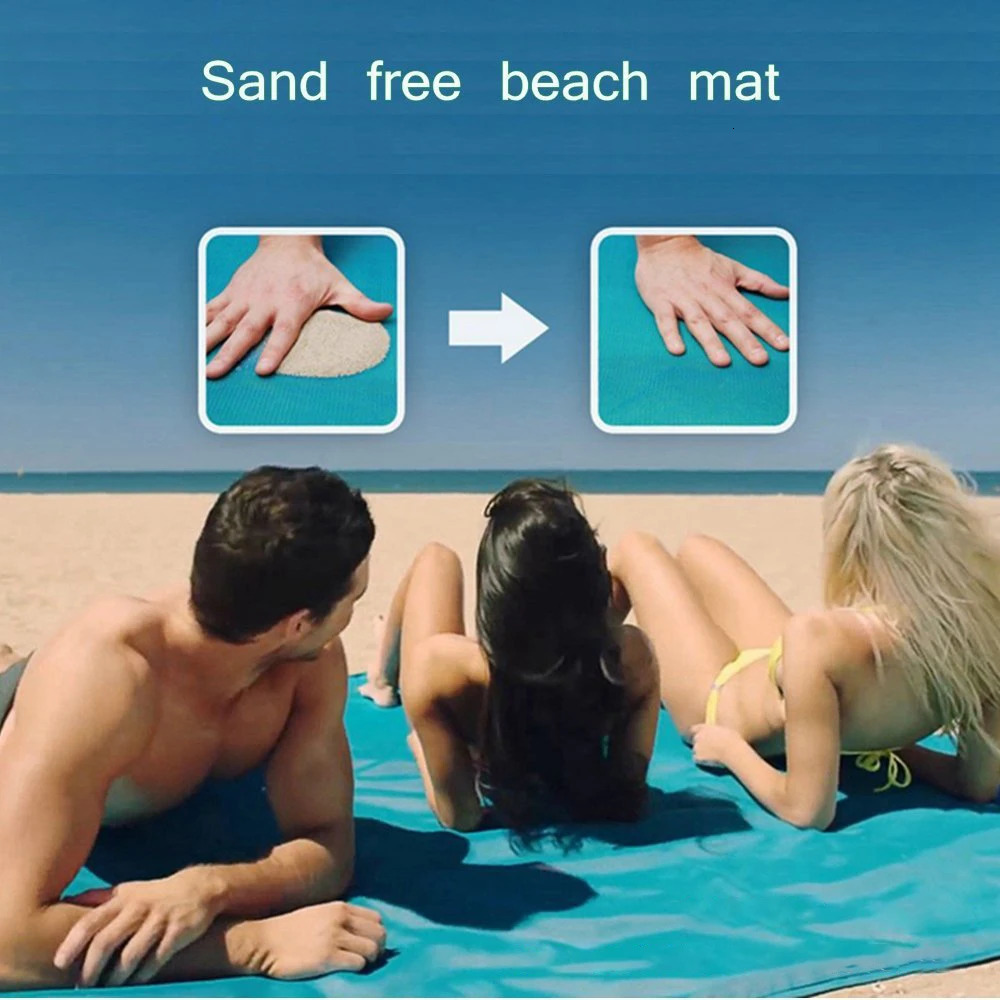 15M/20M Beach Mat Magic Sand Beach Towels Blanket Portable Anti Sand Towel Beach Towel Travel Summer Mat Large Beachtowel 260622