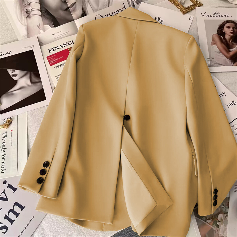 2026 Autumn New Korean Blazer for Women, Fashionable Casual Suit Jacket, Street Chic Design Outerwear - view 3