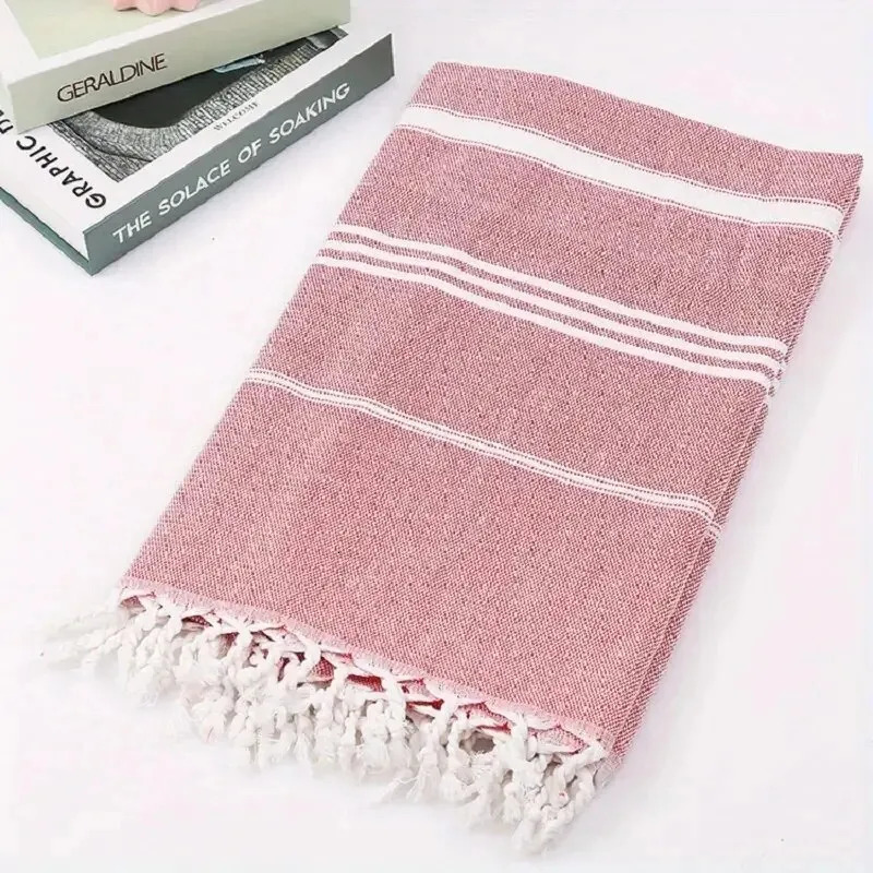 90X180cm Turkish Beach Towel Oversized Sand Free Tassel Quick Dry Swim Extra Large Light Travel for Adults Gifts Accessories 260622 - view 5