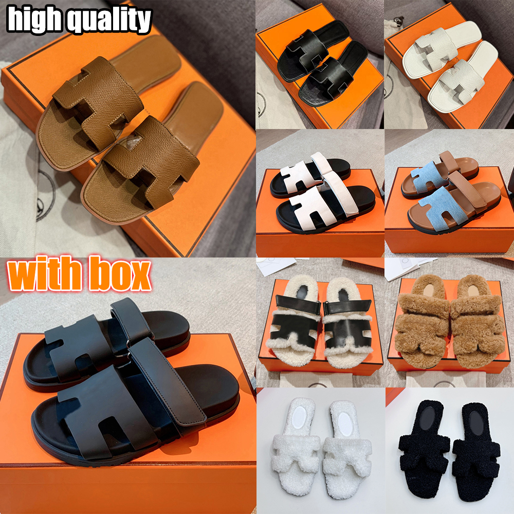 h sandals designer women shoes slippers slides classic designer sandals women genuine leather shoes summer beach sandals black white fashionable casual slippers
