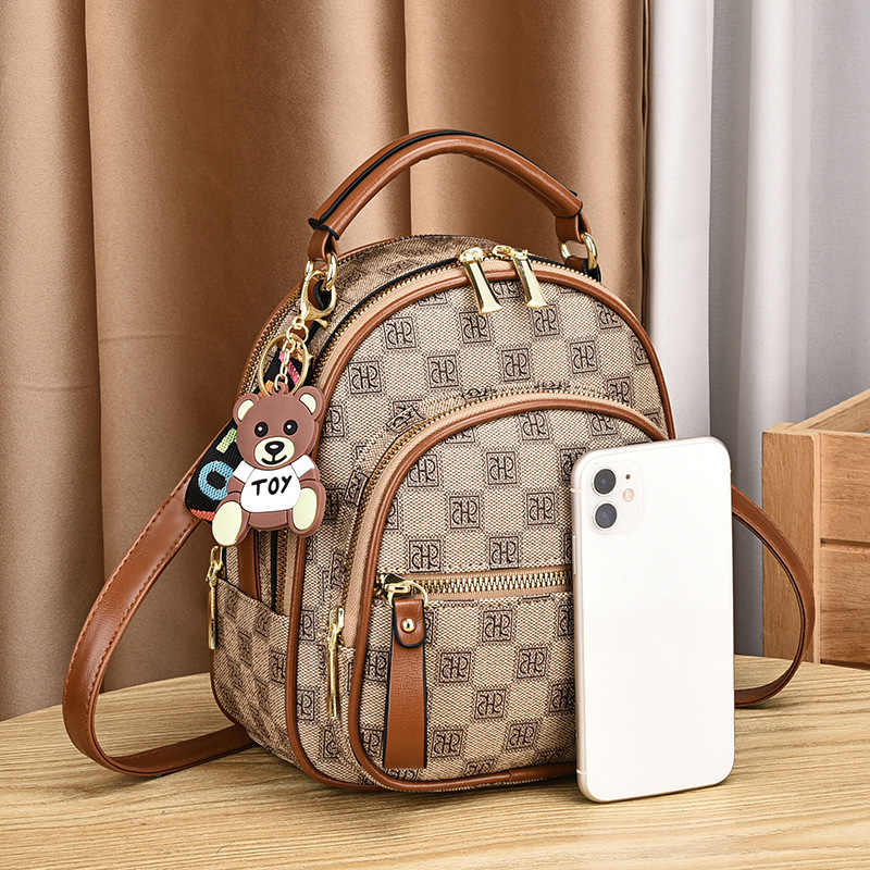 New Fashion Women's Double Single Shoulder Crossbody Bag, Printed Ladies Handbag, Popular Trend - view 4