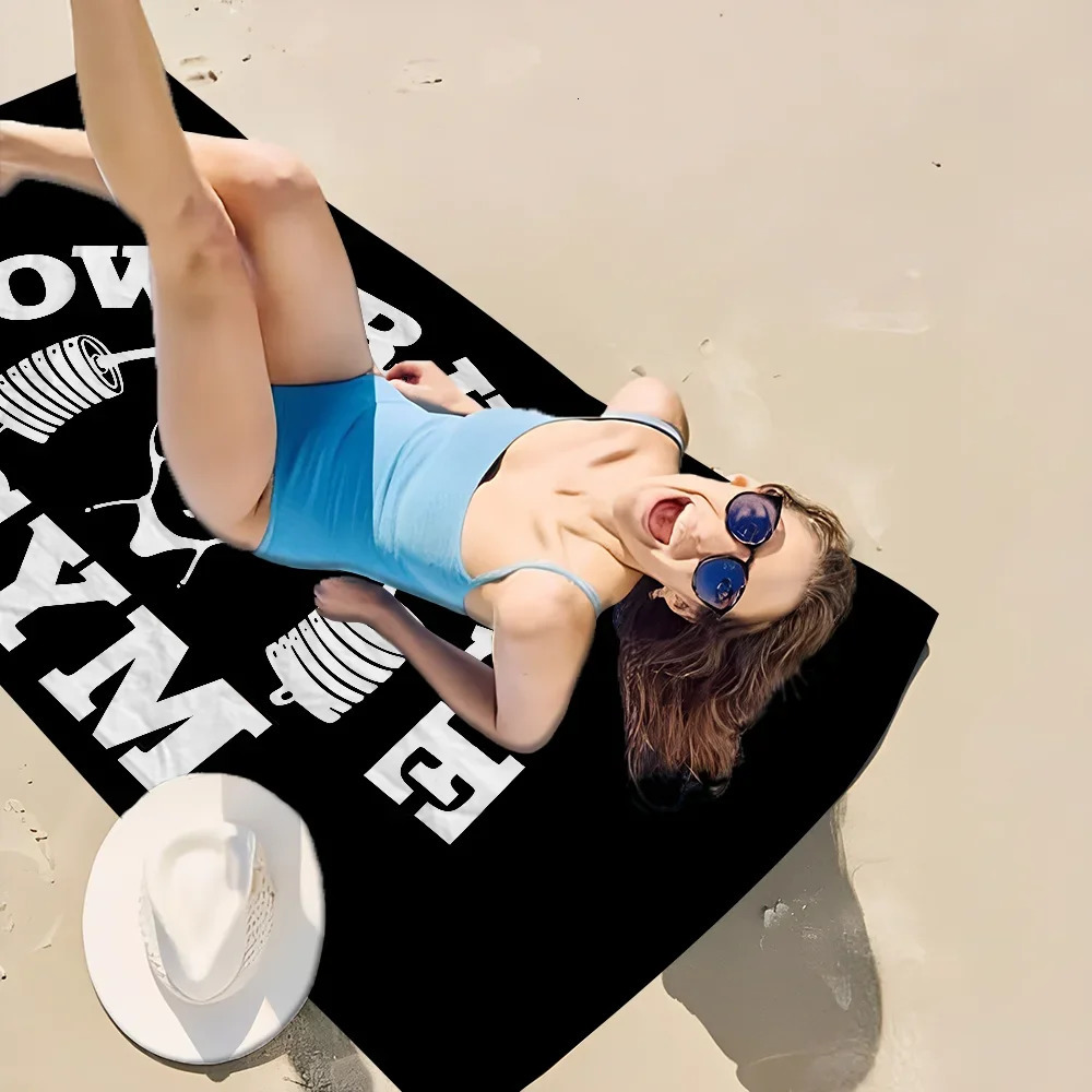 Powerhouse Gym Towel Microfiber Beach Towel Absorbent Quick dry Soft Yoga Swimming Resort Mountain Climbing Towel 260622 - view 4