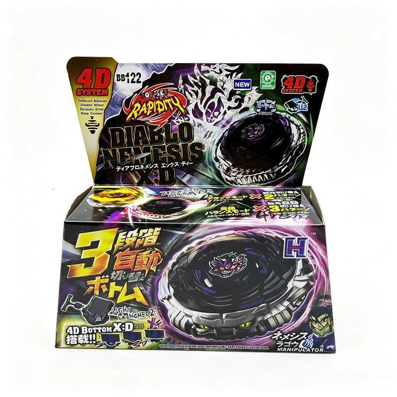 Takara Tomy Metal Fusion Galaxy Pegasis Fury Master 4D System Gyro with Launcher Spinning Top Toys Xmas X2606241 - view 4