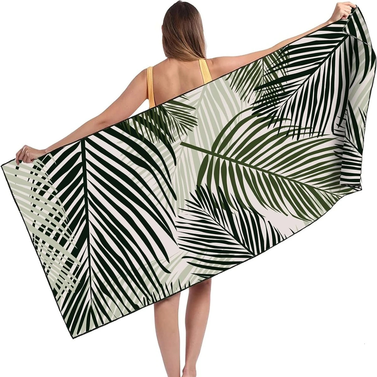 Beach Towel Microfiber for Adult Lightweight Extra Large Quick Drying Towel for Swimming Sports Beach Gym 260622 - view 3