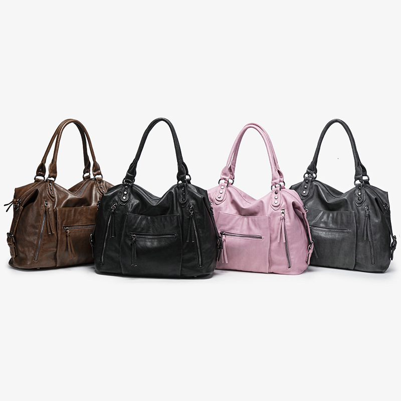Designer bag foreign trade ready made leather vintage handbags shoulder fashionable biker crossbody bags - view 5