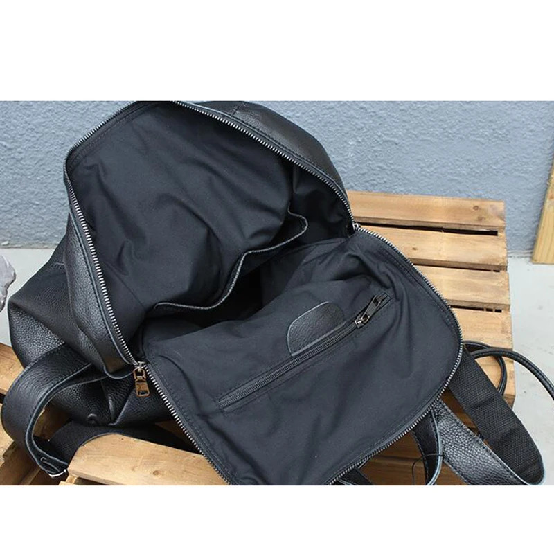 Women Genuine Leather Backpack Anti Theft Big n High Quality Travel with Purse y260615 - view 6