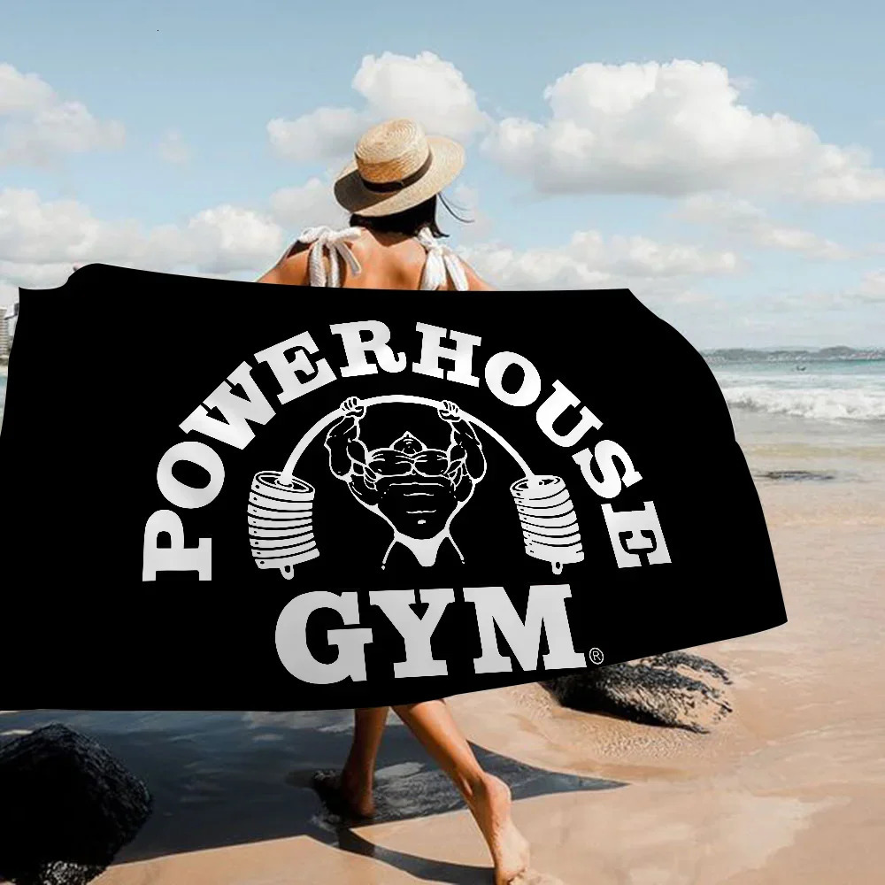 Powerhouse Gym Towel Microfiber Beach Towel Absorbent Quick dry Soft Yoga Swimming Resort Mountain Climbing Towel 260622 - view 3