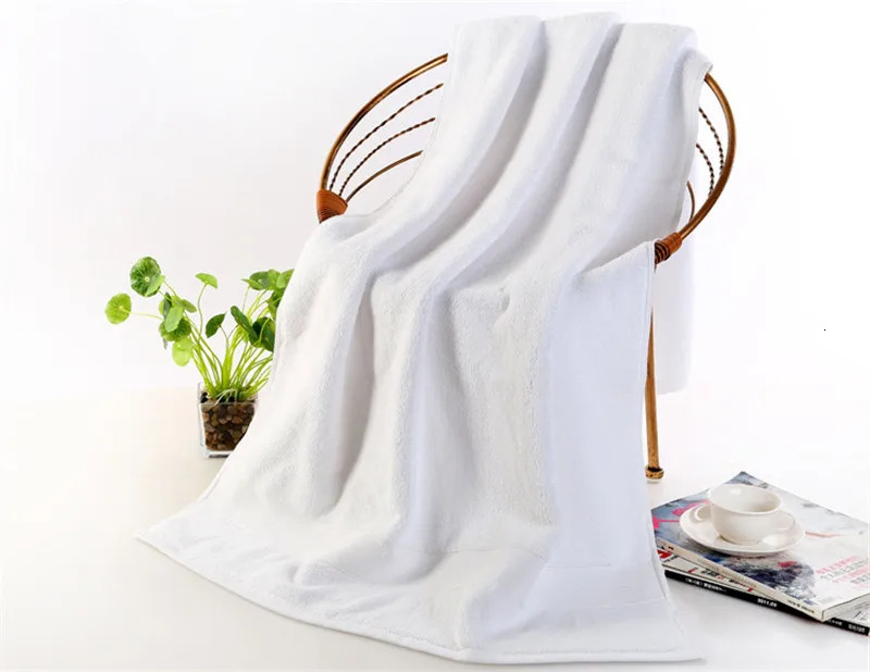 100 pure cotton towel high-quality bath towel 5-star el thick beach towel softer 70x140cm thick bath towel 260622 - view 6
