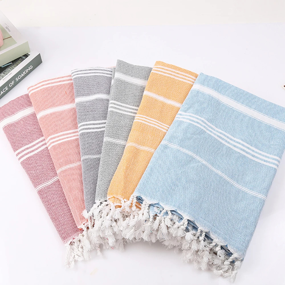 YEUZLI COTTON Large Cotton Bath Towel Turkish Beach Twoel Sauna Girl n for Men And Women Spa Hammam Gift 260622