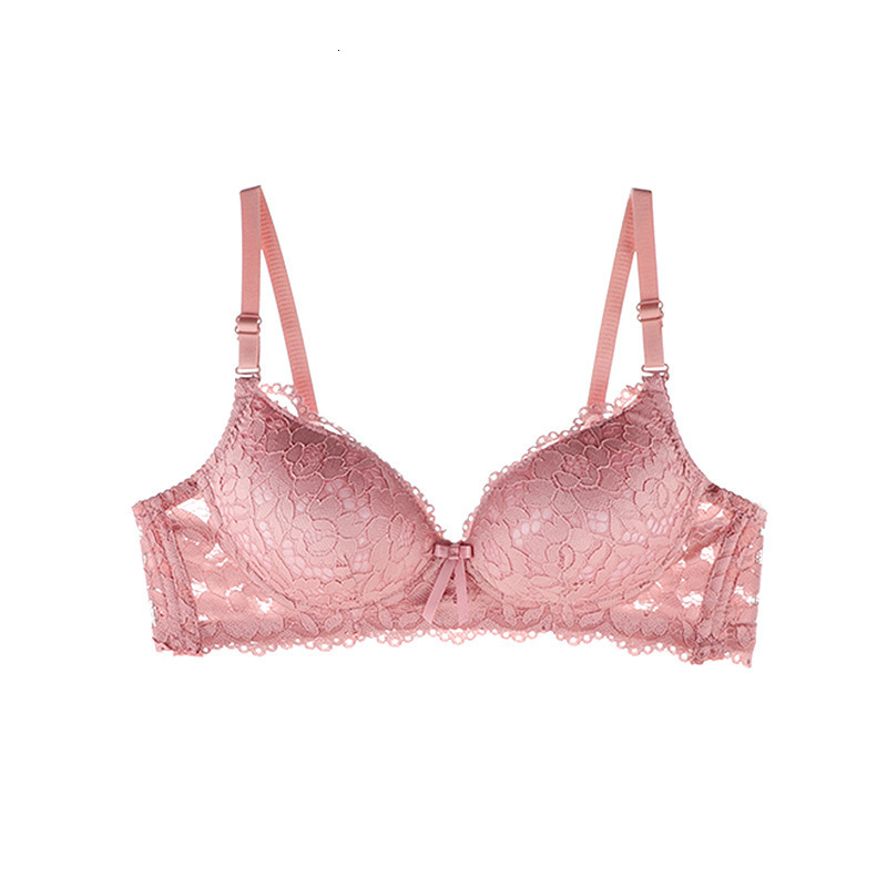 Lace Embroidery Bra Set Women Plus Size Push Up Underwear Set Bra and Panty Set 32 34 36 38 ABC Cup For Female 240812