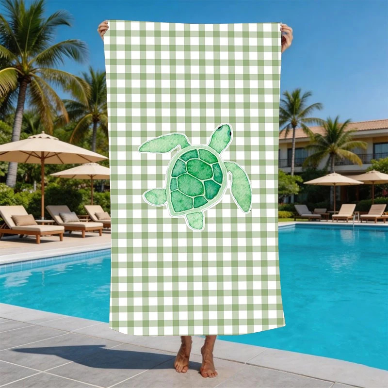 Tropical Hawaiian Hibiscus Microfiber Beach Towel Oversized Extra Large Sand Free Pool Towels Quick Dry Super Absorbent Swim 260622 - view 5