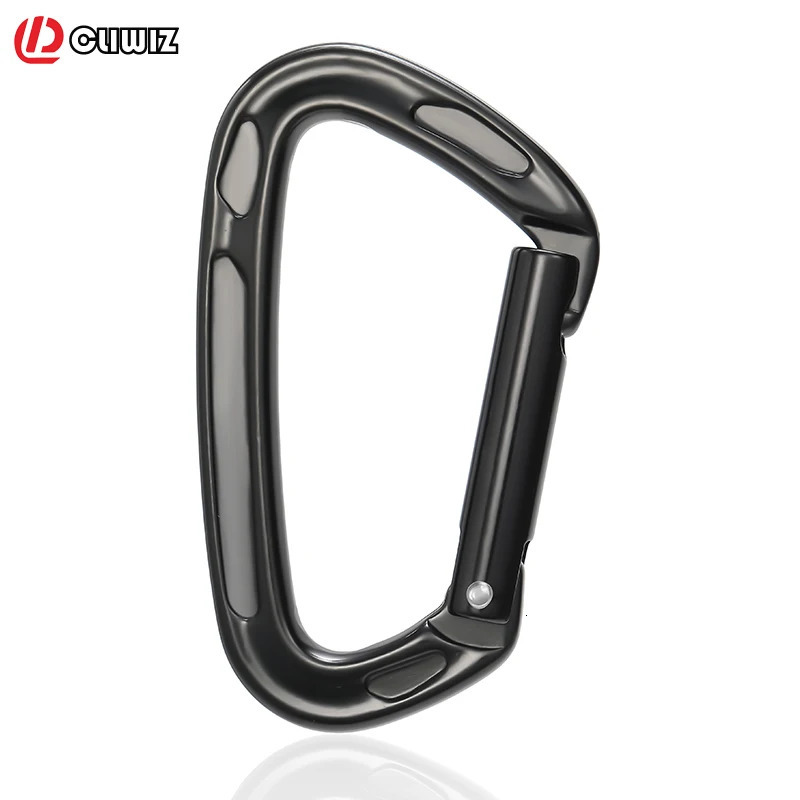 CLIWIZ Professional Outdoor Climbing Carabiner Aluminum 25kn Safety Automatic Lock With CEUIAA Certificates 260622