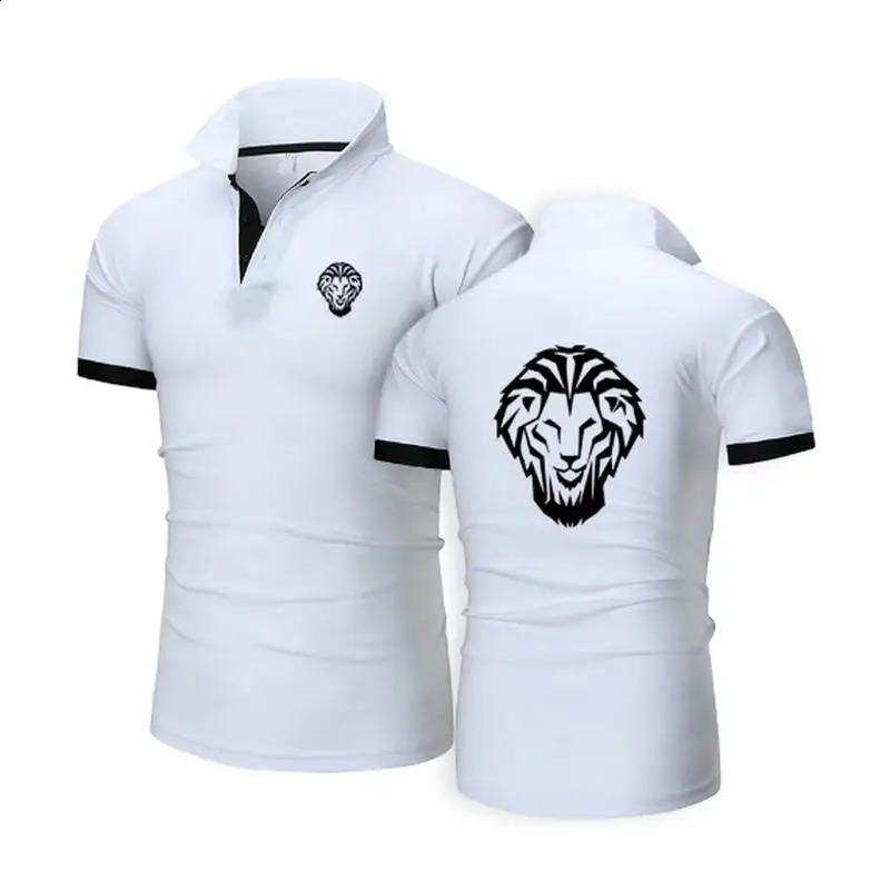 Leon Athletic Club de Bilbao Mens Cotton Short Sleeve Casual Summer Breathable Solid Color Polos Shirts Tops 260625 - view 5