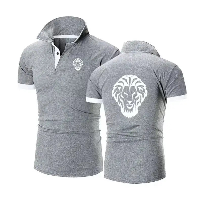 Leon Athletic Club de Bilbao Mens Cotton Short Sleeve Casual Summer Breathable Solid Color Polos Shirts Tops 260625 - view 6
