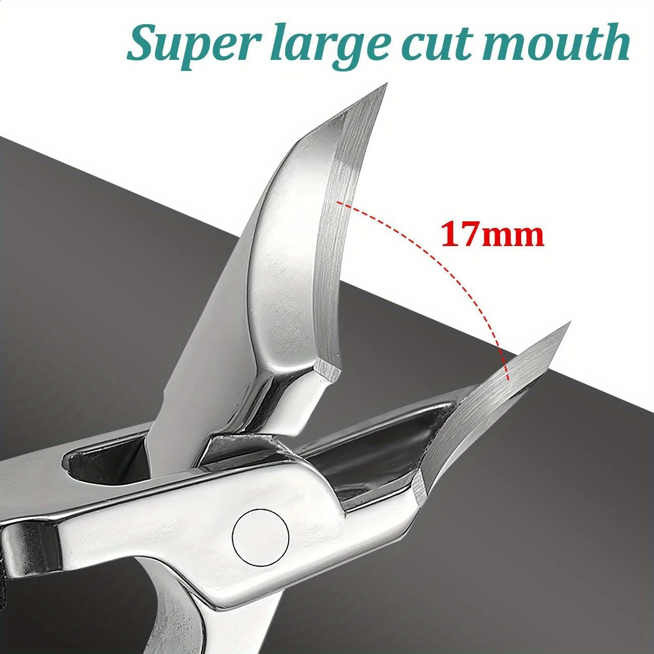 For Thick and Inlaid Nails H ighprecisionTr immerMa deof He avydutySta inlessSte elEqu i25d egrSpec ialNail Clip persforT hic 260615 - view 4