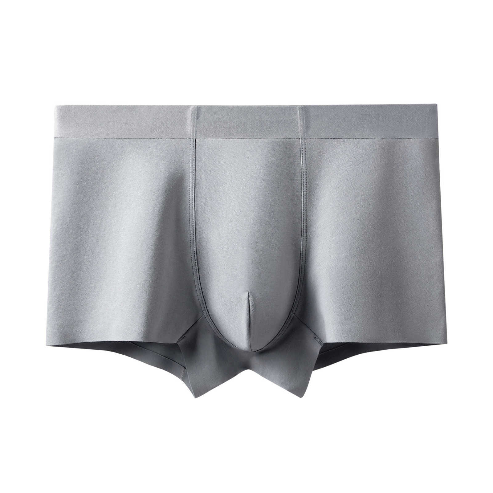 Lightweight Men's Underwear, Seamless Mid-Rise Cotton Briefs with Antibacterial PropertiesT260625
