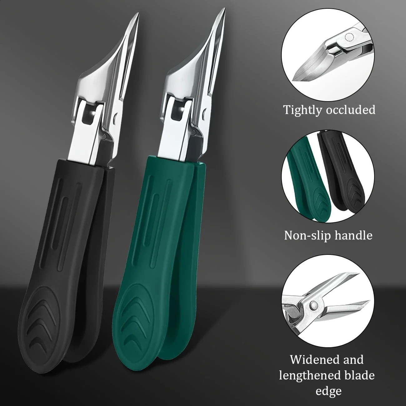 For Thick and Inlaid Nails H ighprecisionTr immerMa deof He avydutySta inlessSte elEqu i25d egrSpec ialNail Clip persforT hic 260615 - view 3