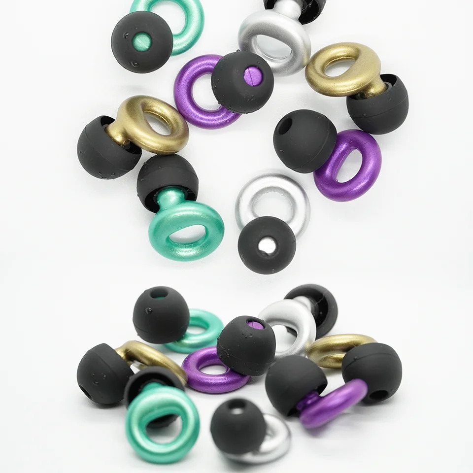 Quiet Ear Plugs for Noise Soft Protection for SleepSwim Work 8 Ear Tips in XS/S/M/L 260624 - view 3