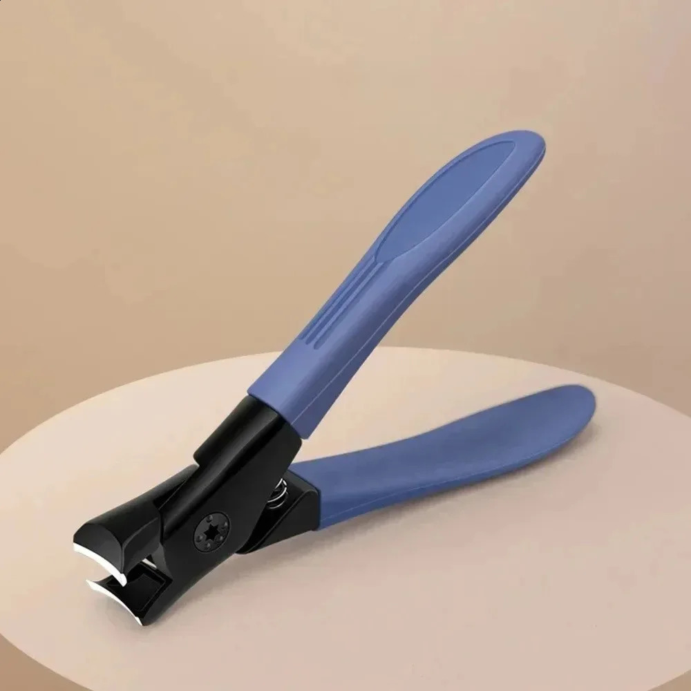 1 Piece Blue Nail Clipper Suitable for Thick Nails Ergonomic Handle Foot Care Product Effortless Daily Essential y260615 - view 7