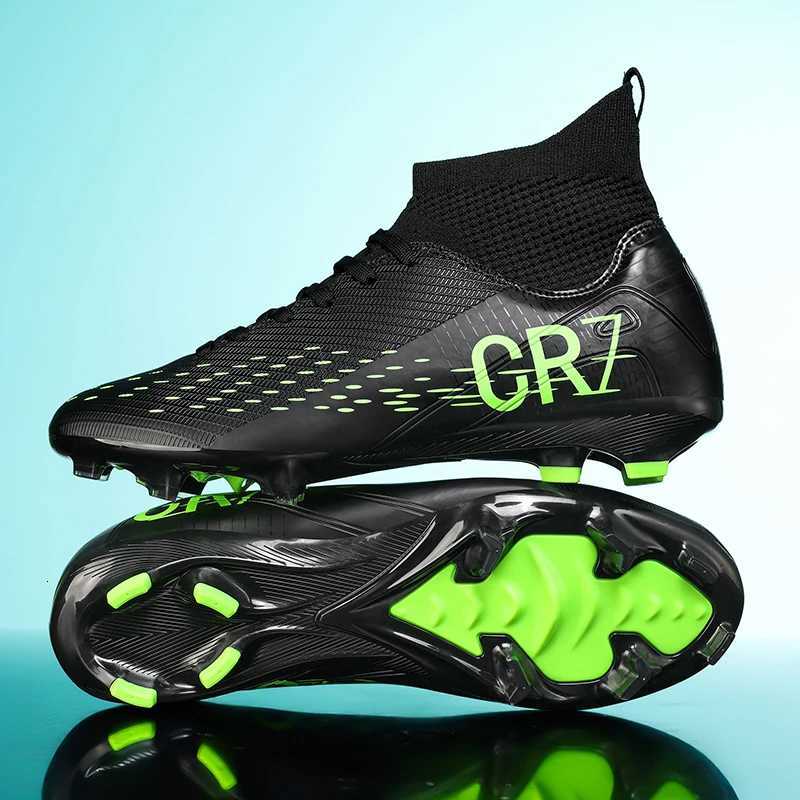 Anti slip Soccer Cleats Men/Women Professional FG Studded Football Boots Breathable High Top Training ShoesR260625 - view 6