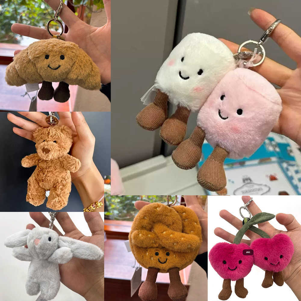 Keychain HOT Jelly Fun Series Cute Soothing Companion Plush Doll Soothing Toy Festival Gifts M260625