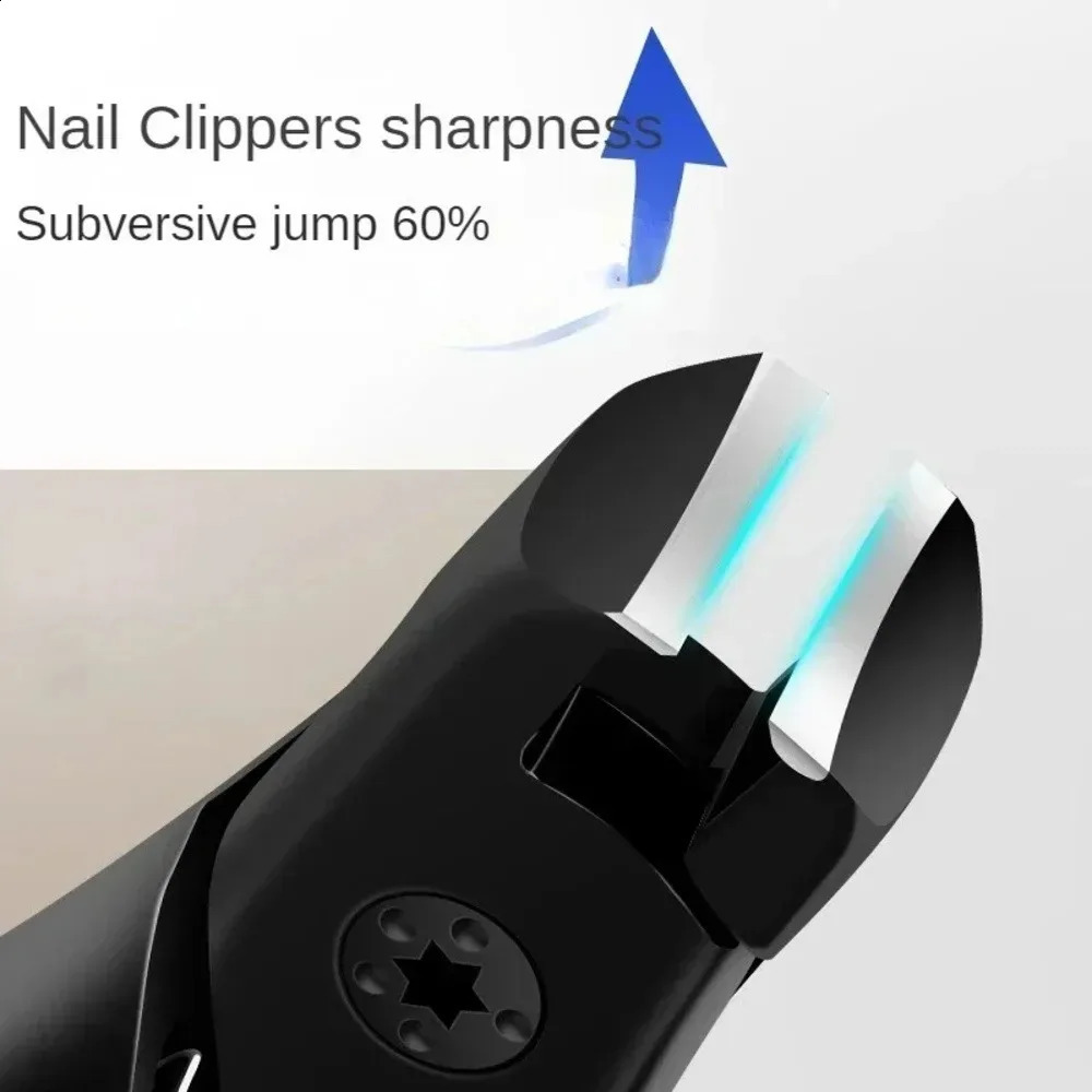 1 Piece Blue Nail Clipper Suitable for Thick Nails Ergonomic Handle Foot Care Product Effortless Daily Essential y260615 - view 4
