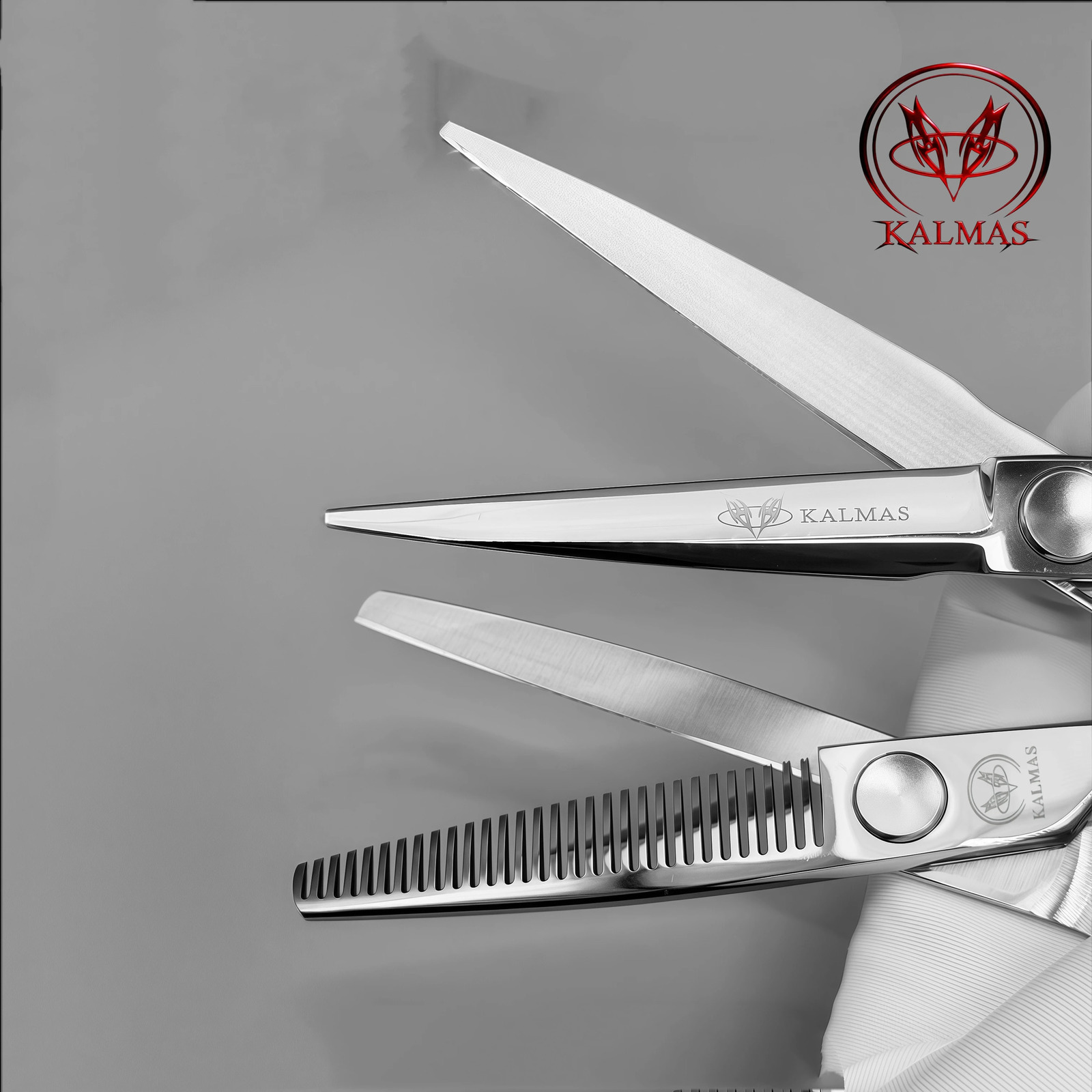 KALMAS 6 Inch Professional Hair Cutting Shears VG10 Steel Salon Barber Scissors 260615 - view 5
