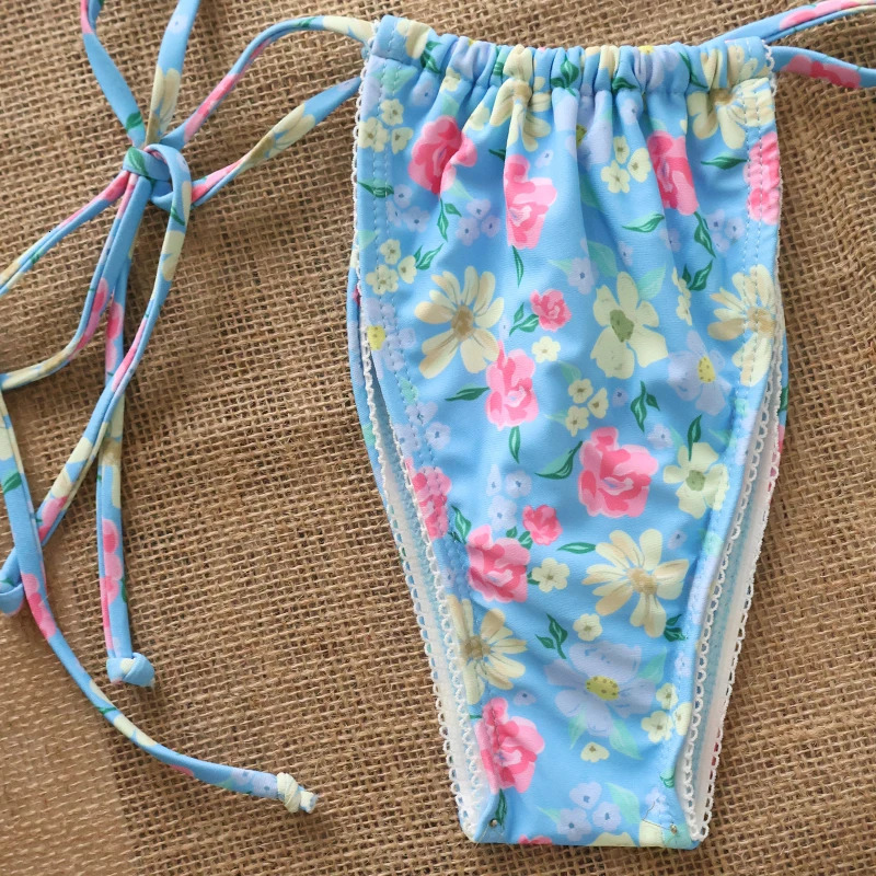 Micro Bikini Push Up Women Swimsuits Sexy Female Swimwear Brazilian Bikini Set Thong Biquini Swim Suits Print Beachwear 260622 - view 3