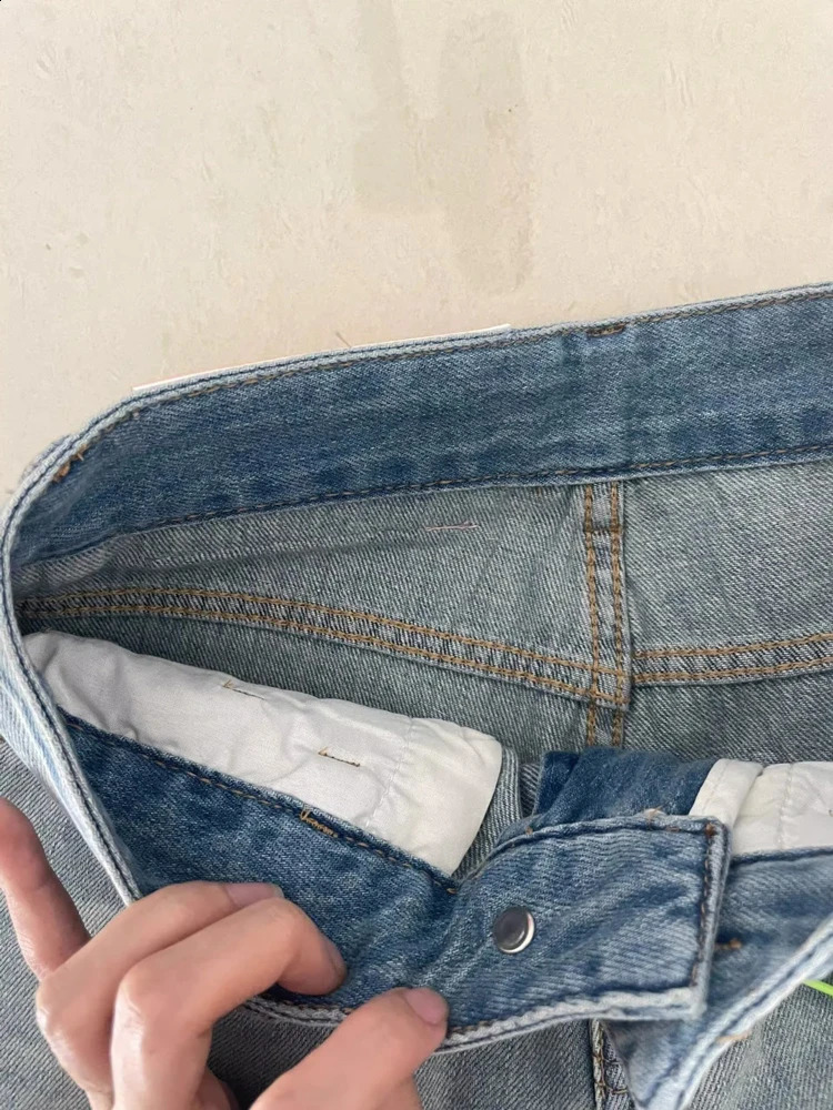 Women Wide Leg Baggy Jeans Lady Vintage Y2K Punk Low Rise Waist Loose Denim Pants Streetwear Fashion Trashy Long Skater Trousers y260615 - view 3