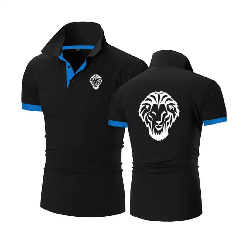 Leon Athletic Club de Bilbao Mens Cotton Short Sleeve Casual Summer Breathable Solid Color Polos Shirts Tops 260625 - view 7