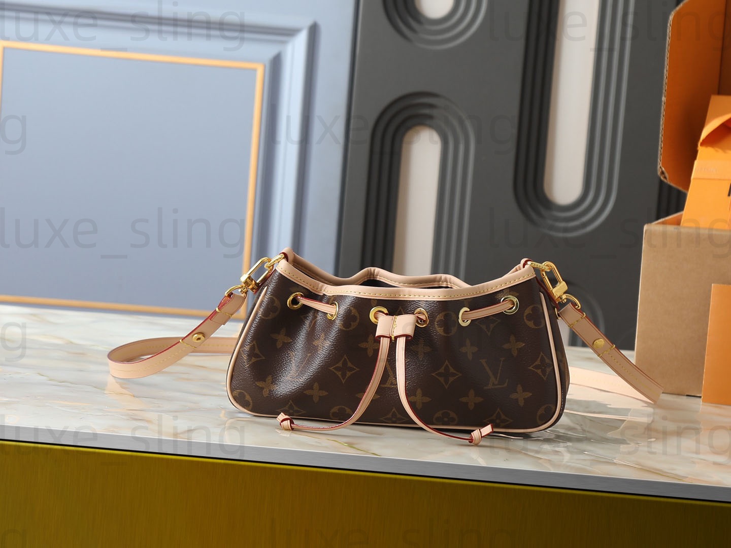 15A Borse Borse Firmate 2026 Tendenze Borsa Tote Da Donna Nano Frivole Borse Monogramma Monogram VVN Borsa Con Coulisse Lady Sac Borse A Tracolla Re-image