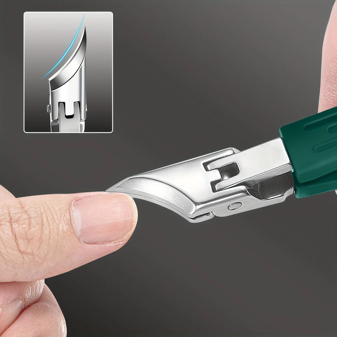 For Thick and Inlaid Nails H ighprecisionTr immerMa deof He avydutySta inlessSte elEqu i25d egrSpec ialNail Clip persforT hic 260615 - view 6