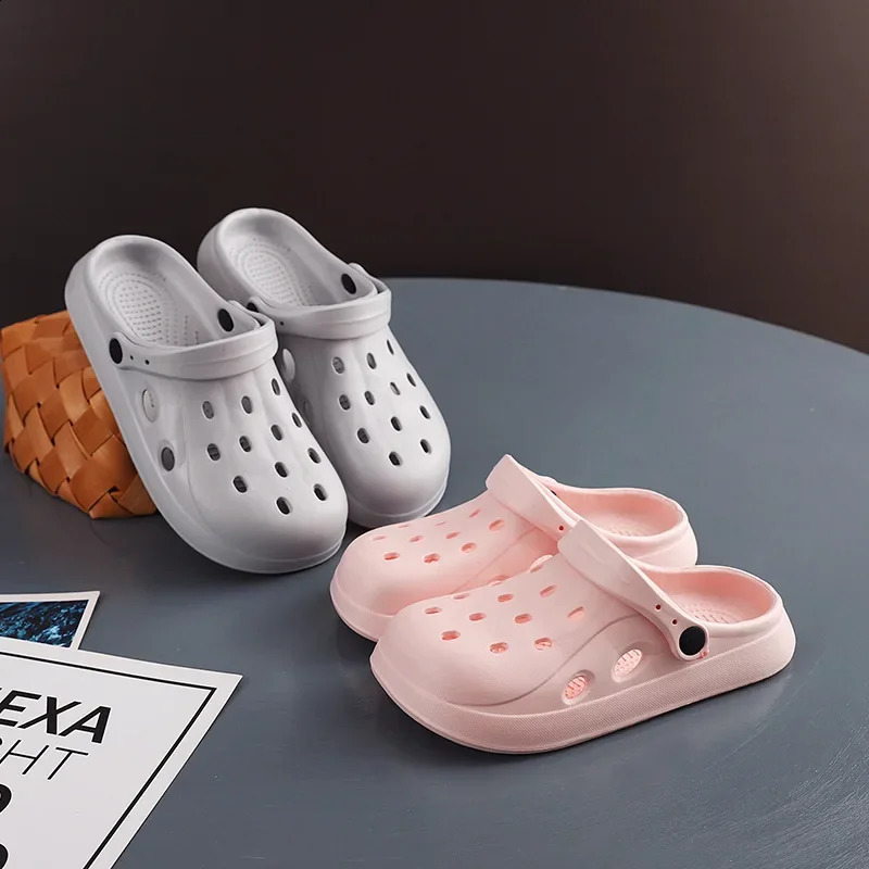 Mens Summer Beach Sandals Unisex Casual Garden Clogs Outdoor Wide Toe Cross Sandals for Ladies Non Slip House Shower Slippers 260625 - view 4